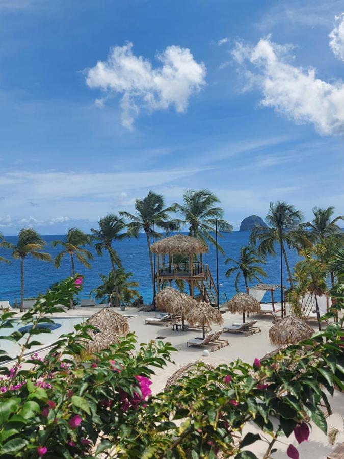 Appartement Blue Paradise Face Au Rocher Du Diamant Le Diamant Dış mekan fotoğraf